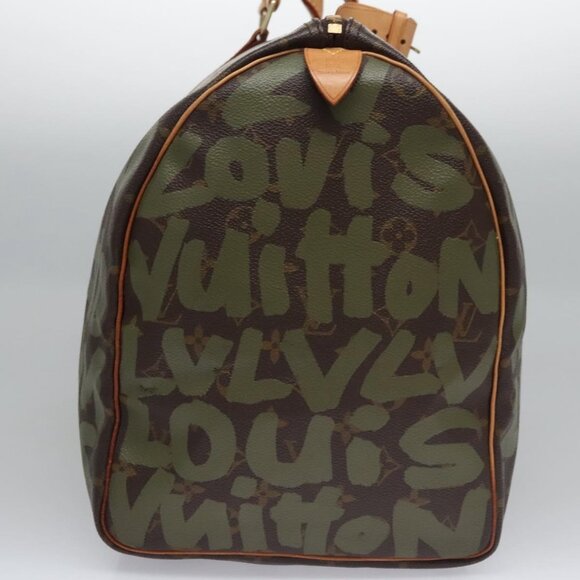 LOUIS VUITTON Monogram graffiti Keepall 50 Boston Bag - Picture 5 of 16